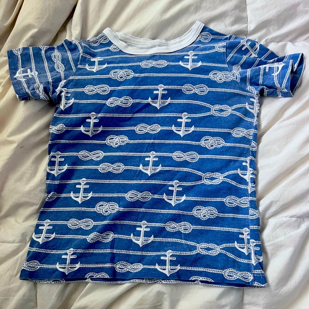 Winter Water Factory Boys Anchor tee